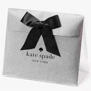 Kate Spade Silver Envelope Gift Bags
